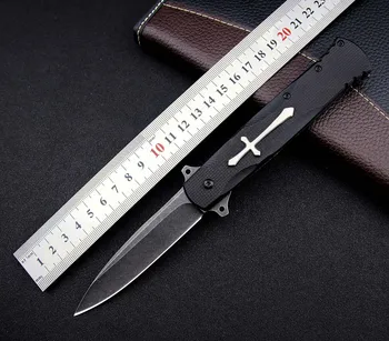 Универсальный нож Со Складным лезвием Ztech - G10 Handle Self Defense Outdoor Cross